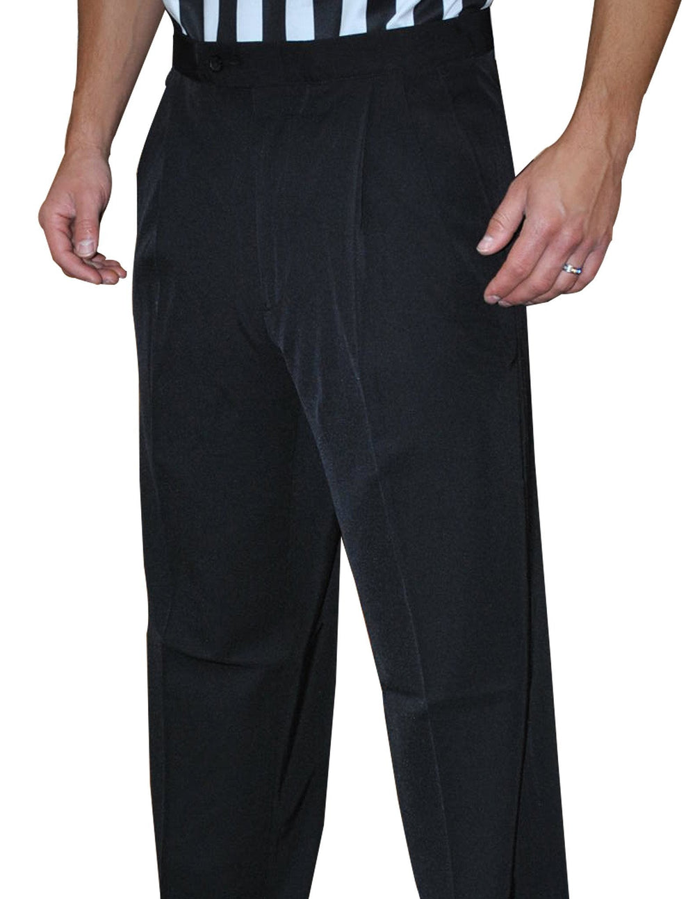 Smitty 4-Way Stretch Pleated Pants w/ Slash Pockets