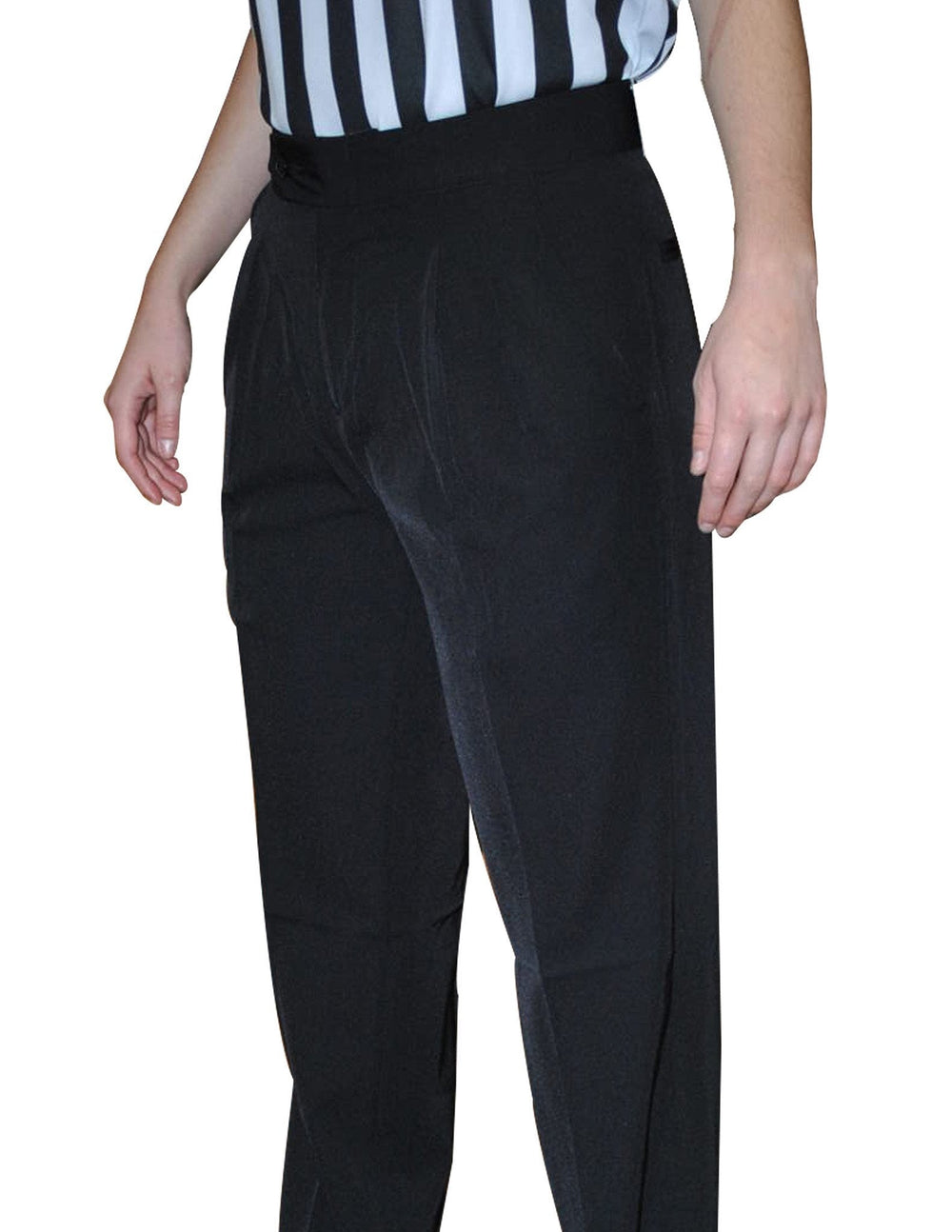 Smitty Women's 100% Polyester Pleated Pants w/ Slash Pockets