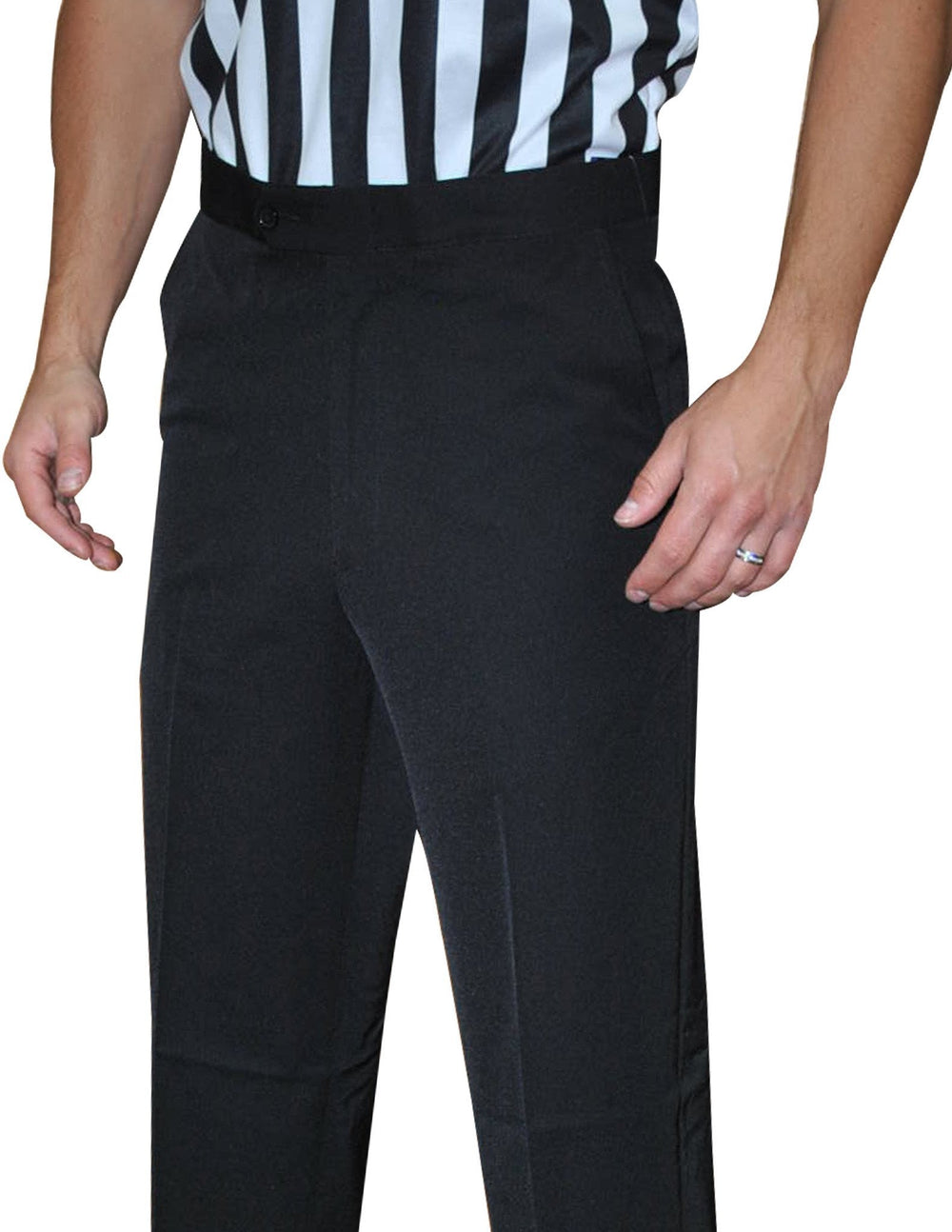 Smitty 4-Way Stretch Flat Front Pants w/ Slash Pockets